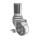 PGS30447ZN-TPU33(GG)TB Shepherd Swivel Caster