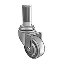 PGS30453ZN-TPR33(GG) Shepherd Swivel Caster