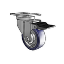 PGS35120ZN-TPU22(BG)TL Shepherd Swivel Caster