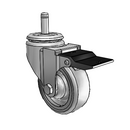 PGS35291ZN-TPR22(GG)TL Shepherd Swivel Caster