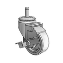 PGS35291ZN-TPU22(GG)TB Shepherd Swivel Caster