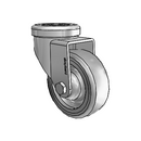 PGS35400ZN-TPR22(GG) Shepherd Swivel Caster