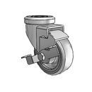 PGS35400ZN-TPR22(GG)TB Shepherd Swivel Caster