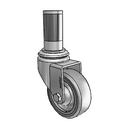 PGS35445ZN-TPR22(GG) Shepherd Swivel Caster