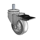 PGS35741ZN-TPR11(GG)TL Shepherd Swivel Caster