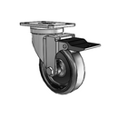 PGS40120ZN-POD01(KK)TL Shepherd Swivel Caster
