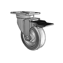 PGS40120ZN-TPR11(GG)TL Shepherd Swivel Caster