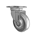 PGS40120ZN-TPR32(GG) Shepherd Swivel Caster