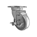 PGS40120ZN-TPR32(GG)TB Shepherd Swivel Caster