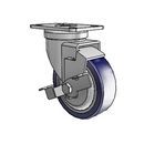 PGS40120ZN-TPU33(BG)TB Shepherd Swivel Caster