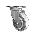 PGS40120ZN-TPU33(GG) Shepherd Swivel Caster