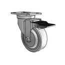 PGS40120ZN-TPU33(GG)TL Shepherd Swivel Caster