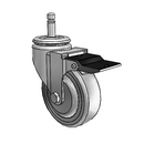 PGS40273ZN-TPR33(GG)TL Shepherd Swivel Caster