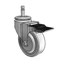PGS40273ZN-TPU33(GG)TL Shepherd Swivel Caster