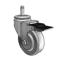 PGS40291ZN-TPR33(GG)TL Shepherd Swivel Caster
