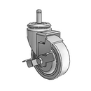 PGS40291ZN-TPU33(GG)TB Shepherd Swivel Caster