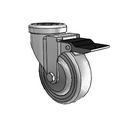 PGS40400ZN-TPR33(GG)TL Shepherd Swivel Caster