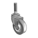 PGS40440ZN-FMT32(GG) Shepherd Swivel Caster