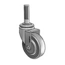 PGS40440ZN-TPR33(GG) Shepherd Swivel Caster
