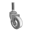 PGS40440ZN-TPU32(GG) Shepherd Swivel Caster