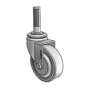 PGS40440ZN-TPU33(GG) Shepherd Swivel Caster