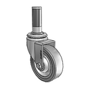 PGS40442ZN-FMT32(GG) Shepherd Swivel Caster