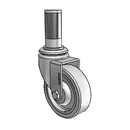 PGS40444ZN-TPU32(GG) Shepherd Swivel Caster