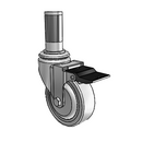 PGS40444ZN-TPU33(GG)TL Shepherd Swivel Caster