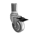 PGS40446ZN-TPR33(GG)TL Shepherd Swivel Caster