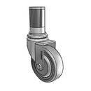 PGS40447ZN-TPR33(GG) Shepherd Swivel Caster