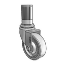 PGS40447ZN-TPU32(GG) Shepherd Swivel Caster