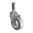 PGS40451ZN-FMT32(GG) Shepherd Swivel Caster