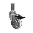 PGS40453ZN-TPR33(GG)TL Shepherd Swivel Caster