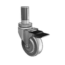 PGS40454ZN-TPR33(GG)TL Shepherd Swivel Caster