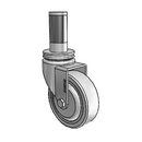 PGS40454ZN-TPU33(GG) Shepherd Swivel Caster