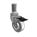 PGS40455ZN-TPU32(GG)TL Shepherd Swivel Caster
