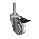 PGS40705ZN-TPR33(GG)TL Shepherd Swivel Caster