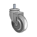 PGS40741ZN-TPR33(GG) Shepherd Swivel Caster