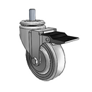 PGS40741ZN-TPR33(GG)TL Shepherd Swivel Caster