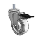 PGS40741ZN-TPU32(GG)TL Shepherd Swivel Caster