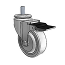 PGS40741ZN-TPU33(GG)TL Shepherd Swivel Caster