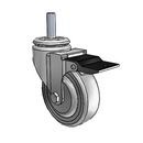 PGS40748ZN-TPR33(GG)TL Shepherd Swivel Caster
