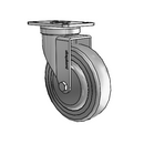PGS50120ZN-TPR33(GG) Shepherd Swivel Caster