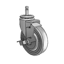 PGS50273ZN-TPR33(GG)TB Shepherd Swivel Caster