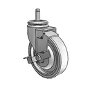 PGS50291ZN-TPU32(GG)TB Shepherd Swivel Caster