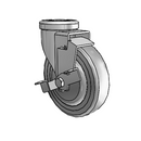 PGS50400ZN-TPR33(GG)TB Shepherd Swivel Caster