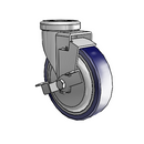PGS50400ZN-TPU33(BG)TB Shepherd Swivel Caster