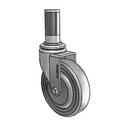 PGS50444ZN-TPR33(GG) Shepherd Swivel Caster