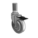 PGS50445ZN-TPR33(GG)TL Shepherd Swivel Caster