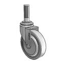 PGS50451ZN-TPU33(GG) Shepherd Swivel Caster